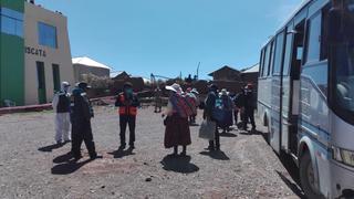 Puno: 184 personas que fueron trasladadas en viajes humanitarios cumplieron cuarentena