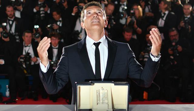 Antonio Banderas reconoce que en "Dolor y gloria" tuvo que reducir su ego. (Foto: AFP)