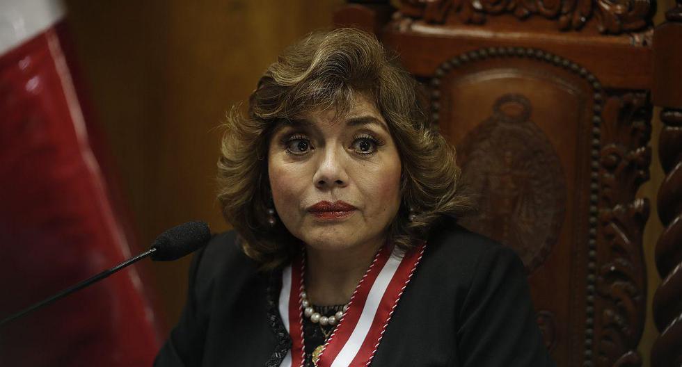 La fiscal de la Nación, Zoraida Ávalos, es quien debe iniciar investigaciones por tratarse del congresista Yonhy Lescano. (Foto: GEC)