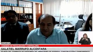 EN VIVO | Salatiel Marrufo involucra a Pedro Castillo en entregas de dinero ilícito