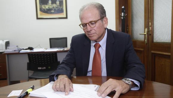 En total, Javier Fernández - Concha estuvo ocho meses al mando del Viceministerio de Gobernanza Territorial.
 (Foto: Félix Ingaruca / El Comercio)