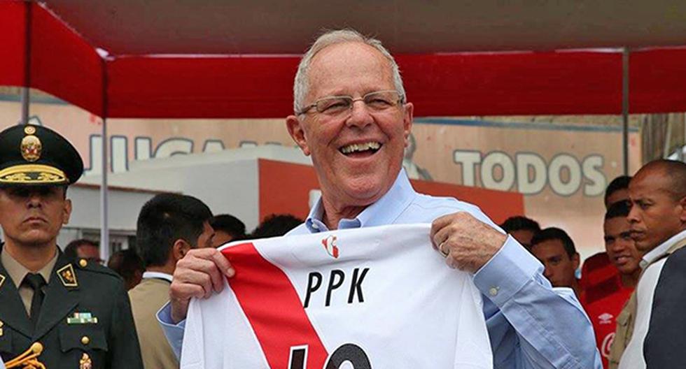 PPK le deseó suerte a los jugadores de la Selección Peruana Sub 17 (Foto: Andina)