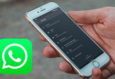 Este es el esperado truco con el que podrás obtener el ‘modo oscuro’ de WhatsApp