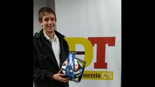 Andrés Salcedo fue el ganador de la pelota adidas Brazuca