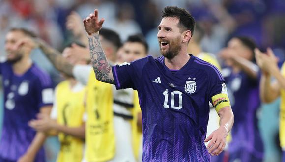 Lionel Messi cumplirá su partido 1000 en los octavos de final ante Australia. (Foto: AFP)