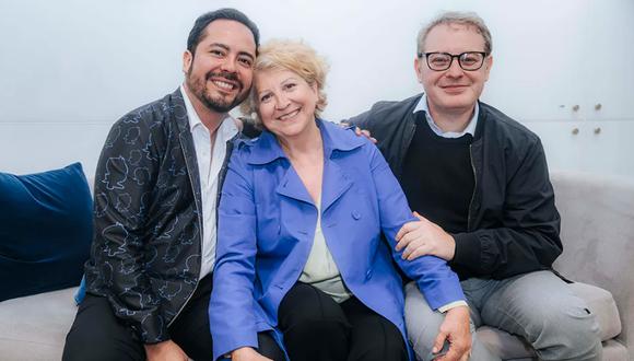 Miguel Valladares, Esther García y Axel Kuschevatzky. (Foto: Tondero)