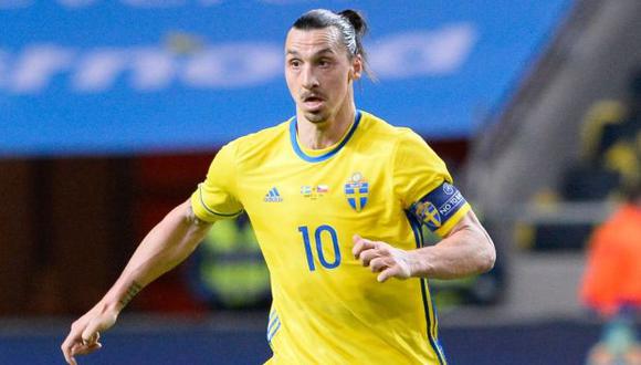 El atacante ya había anunciado su retiro del combinado sueco.
 (Foto: AFP)