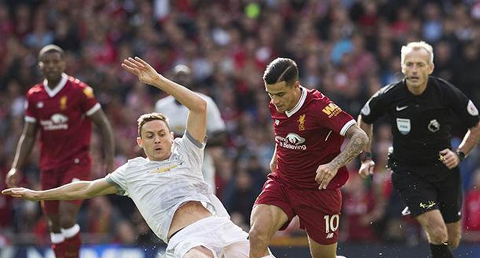 Liverpool vs Manchester United se enfrentan EN VIVO y EN DIRECTO este sábado 14 de octubre a las 6:30 am (Horario peruano - 11:30 am GMT), por la fecha 8 de la Premier League. (Foto: EFE)