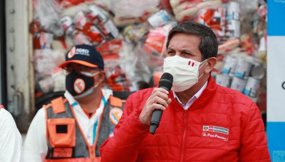 El ministro de Defensa, Jorge Chávez, dijo que en el Ejecutivo se encuentran “tranquilos” frente al debate.(Foto: Andina)