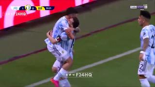 Argentina vs. Ecuador: Rodrigo De Paul puso el 1-0 con pase preciso de Messi para la ‘Albiceleste’ | VIDEO