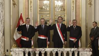 Martín Vizcarra tomó juramento a nuevos ministros de Defensa y Cultura