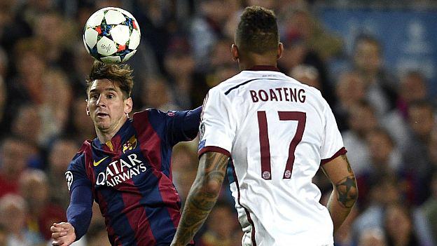 Barcelona vs Bayern Munich (Foto: AFP)