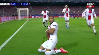 Los goles de Mbappé que acabaron con Barcelona: así fue el hat trick del francés en el Camp Nou [VIDEO]