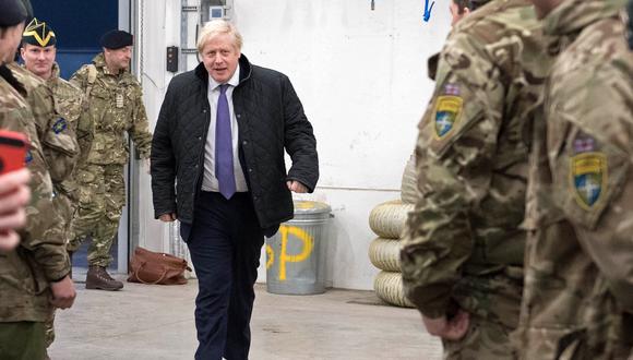 Boris Johnson, que conversó el domingo con el mandatario estadounidense Donald Trump, aseguró que Soleimani “representaba una amenaza para todos nuestros intereses y fue responsable de un patrón de conducta perjudicial y desestabilizadora en la región”. (AFP)