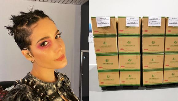 Halsey colabora para combatir contra el coronavirus. (Foto: @iamhalsey)