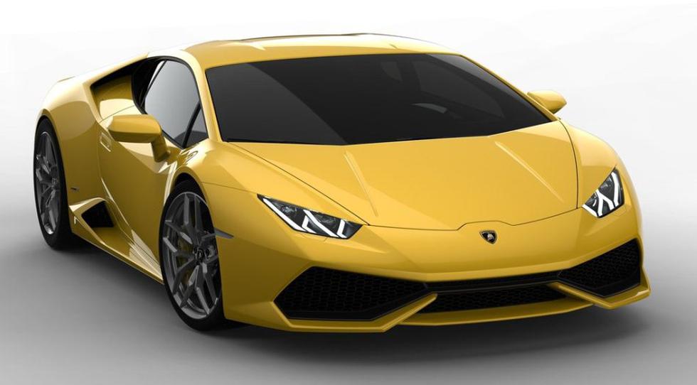 LAMBORGHINI HURACÁN: Uno de los modelos más esperados del salón fue el Lamborghini Huracán. A la vista, tiene un diseño más moderno que el Gallardo. Además, posee un motor V10 que desarrolla 610 HP. (fotos: difusión). 