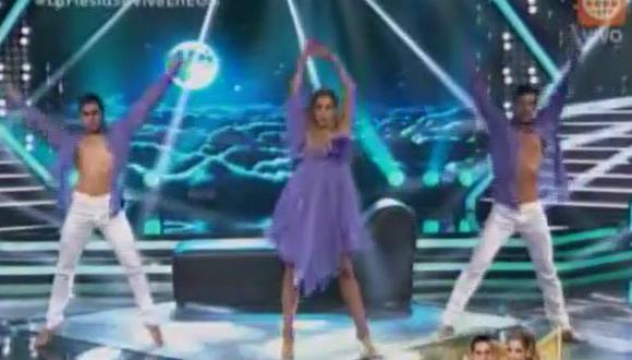"El gran show": Sofía Franco interpretó romántico baile [VIDEO]