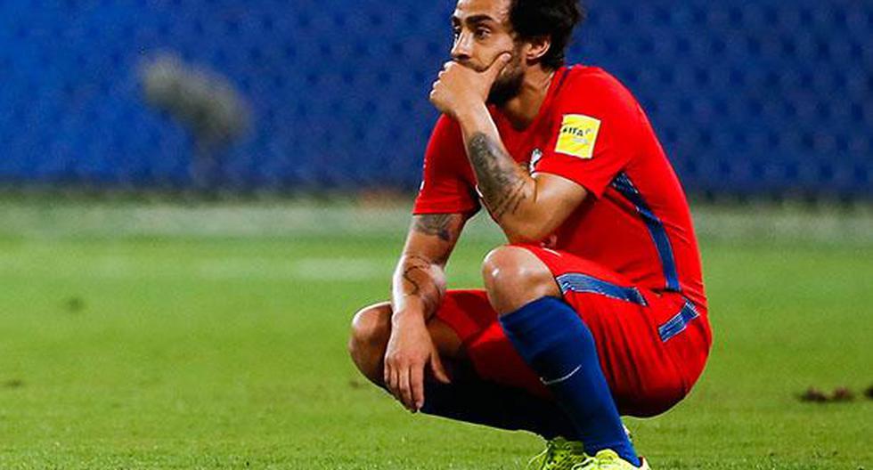 Chile llora su eliminación al Mundial Rusia 2018, pero sin el reclamo contra Nelson Cabrera, la tabla lo hubiera beneficiado. (Foto: Getty Images)
