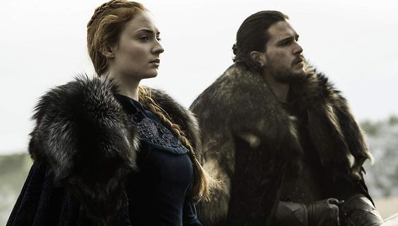 Sansa Stark (Sophie Turner) y Jon Snow (Kit Harington) figuran entre los favoritos de los apostadores para coronarse en los Siete Reinos de "Game of Thrones".