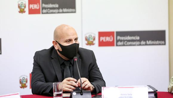 El ministro de Cultura, Alejandro Salas, indicó que él sí observaría la norma aprobada por el Congreso de la República sobre Sunedu. (Foto: Mincul)