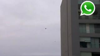Aeronaves siguen sobrevolando a baja altura en Lima [VIDEO]