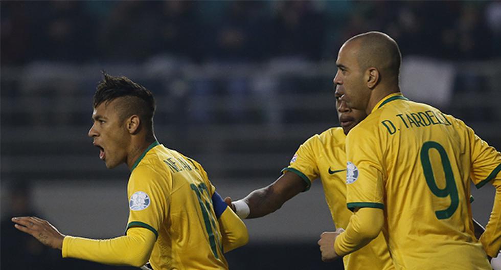Neymar anotó el empate para Brasil. (Foto: Getty Images)