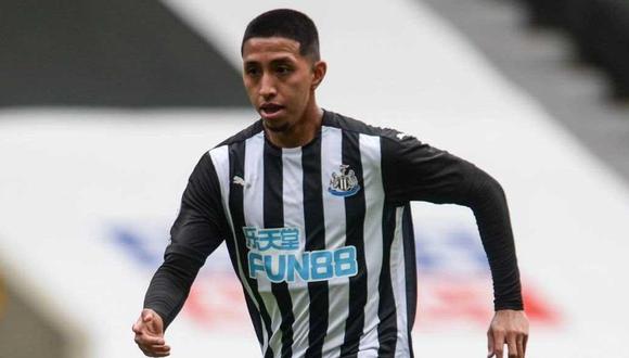 Rodrigo Vilca llegó a Newcastle en octubre de este año procedente de Deportivo Municipal. (Fuente: Newcastle)