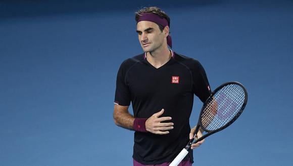 Federer, de 39 años, reapareció en el ATP 250 de Doha. (Foto: AFP)