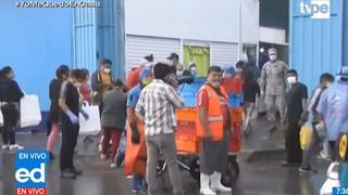 Coronavirus en Perú: ciudadanos no respetan el aislamiento social en el Terminal Pesquero de Ventanilla