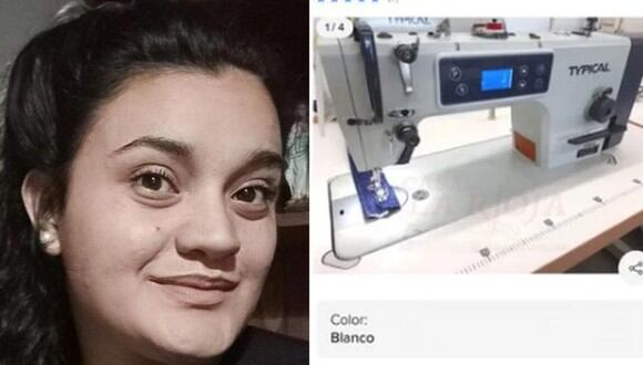 Una costurera argentina quiso comprar una nueva máquina de coser para emprender un negocio, pero se dio con la ingrata sorpresa que había subido el precio en 48 horas. (Foto: Facebook/Rocío Rodríguez | Mercado Libre Argentina).