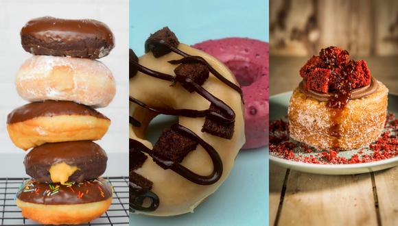 Ya sean rellenas, glaseadas, con masa tradicional o fusionadas con el croissant, las donas son un postre que llegó para conquistarnos. (Fotos: Instagram Donatella / Billie / King Kronuts)