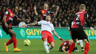 PSG perdió el invicto en la liga francesa ante el Guingamp