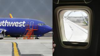 Avión de Southwest con una ventana rota aterriza de emergencia
