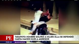 Tarapoto: mujer se defiende de los golpes de su pareja y hace huir al agresor