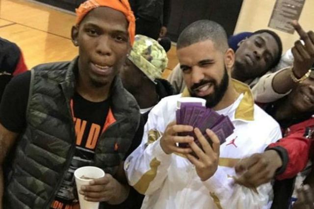 BlocBoy JB junto a Drake, en una de las producciones que compartieron. | Foto: @blocboy_jb