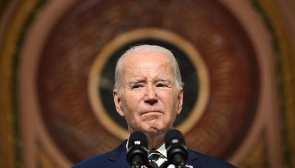 Joe Biden expresó su respaldo a la iniciativa que senadores de ambos partidos llevan negociando desde hace semanas. (Foto de Mandel NGAN / AFP / referencial).