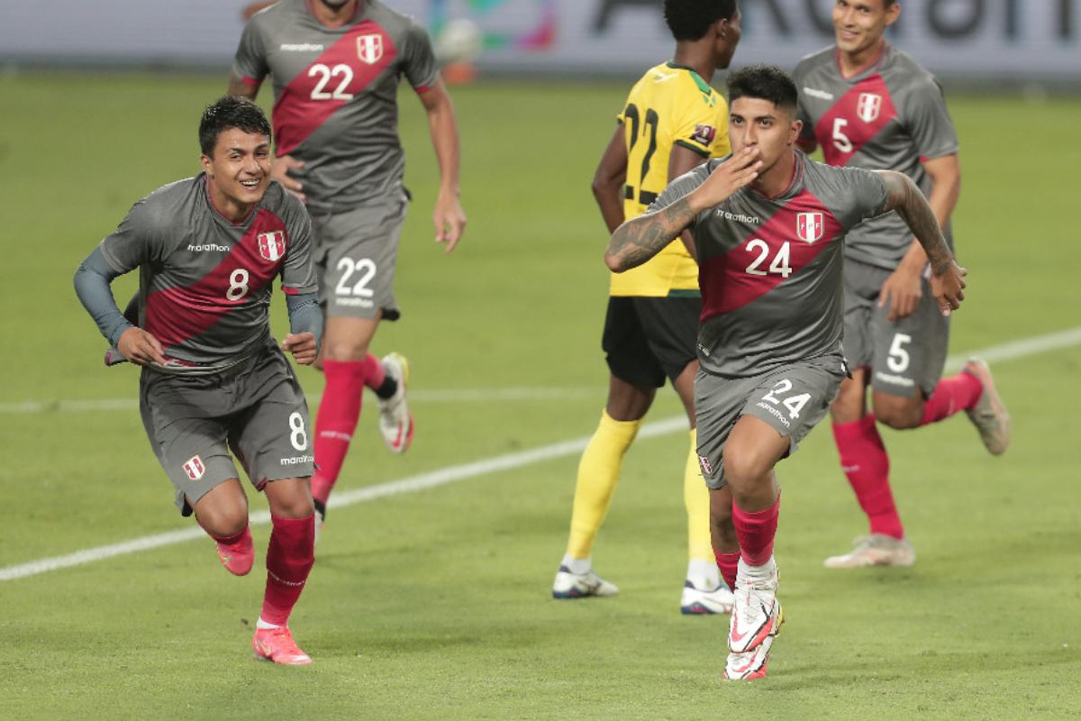 Perú chocó ante Jamaica en su último amistoso de preparación previo al partido ante Colombia. | Foto: GEC