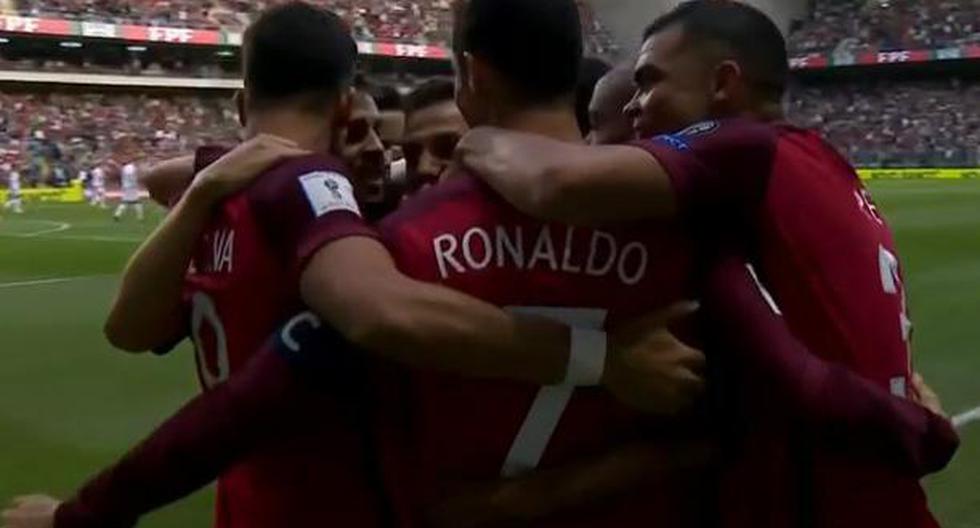 Cristiano Ronaldo abrió el marcador para Portugal en el partido que juega el último campeón de Europa ante Islas Feroe. (Video: YouTube)