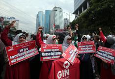 Indonesia: Protestan contra Facebook por grupo islamista