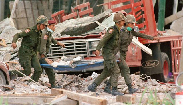 Hace 34 años un devastador terremoto causó conmoción en México. (Foto: AFP)