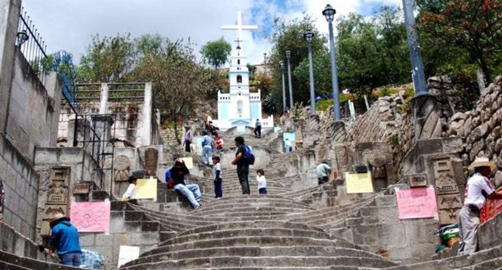 Colina Santa Apolonia, en Cajamarca. (Foto: Andina)