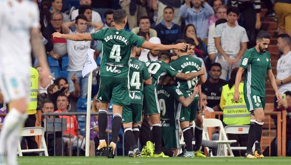 Real Madrid: vs Betis: el gol de Sanabria que silenció el Bernabéu. (Foto: Agencias)