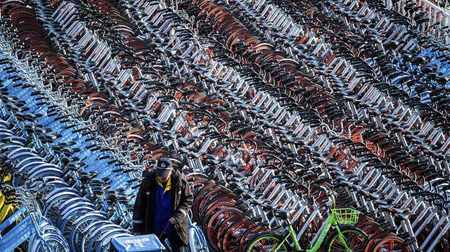 Boom de bicicletas compartidas ocasiona molestias en China - 4