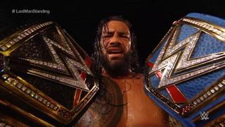 Roman Reigns venció a Brock Lesnar y retuvo el Campeonato Universal Unificado de WWE 