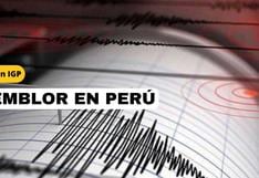 Temblor en Perú HOY: Últimos sismos vía IGP, epicentro y magnitud 