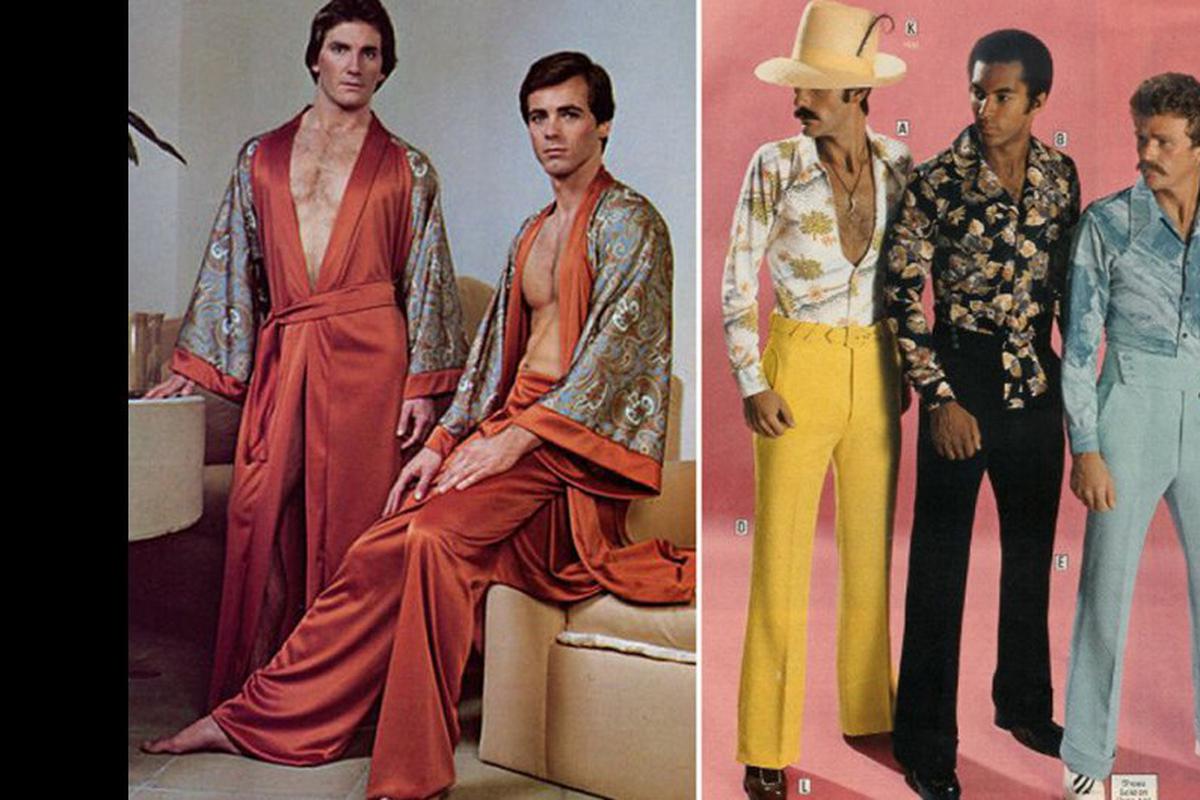 8 imágenes que muestran era la moda masculina de los setenta ACTUALIDAD |