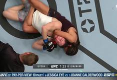 UFC 257: la sumisión de Julianna Peña para vencer a Sara McMann en Abu Dhabi | VIDEO
