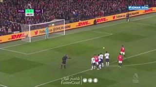 Manchester United vs. Tottenham: Rashford colocó el 2-1 con una correcta definición de penal | VIDEO