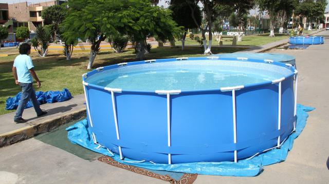 Piscinas con agua de parque: Sedapal no puede intervenir - 1
