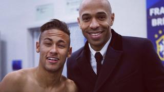 Instagram: Neymar y Henry juntos, ¿quién le pidió foto a quién?